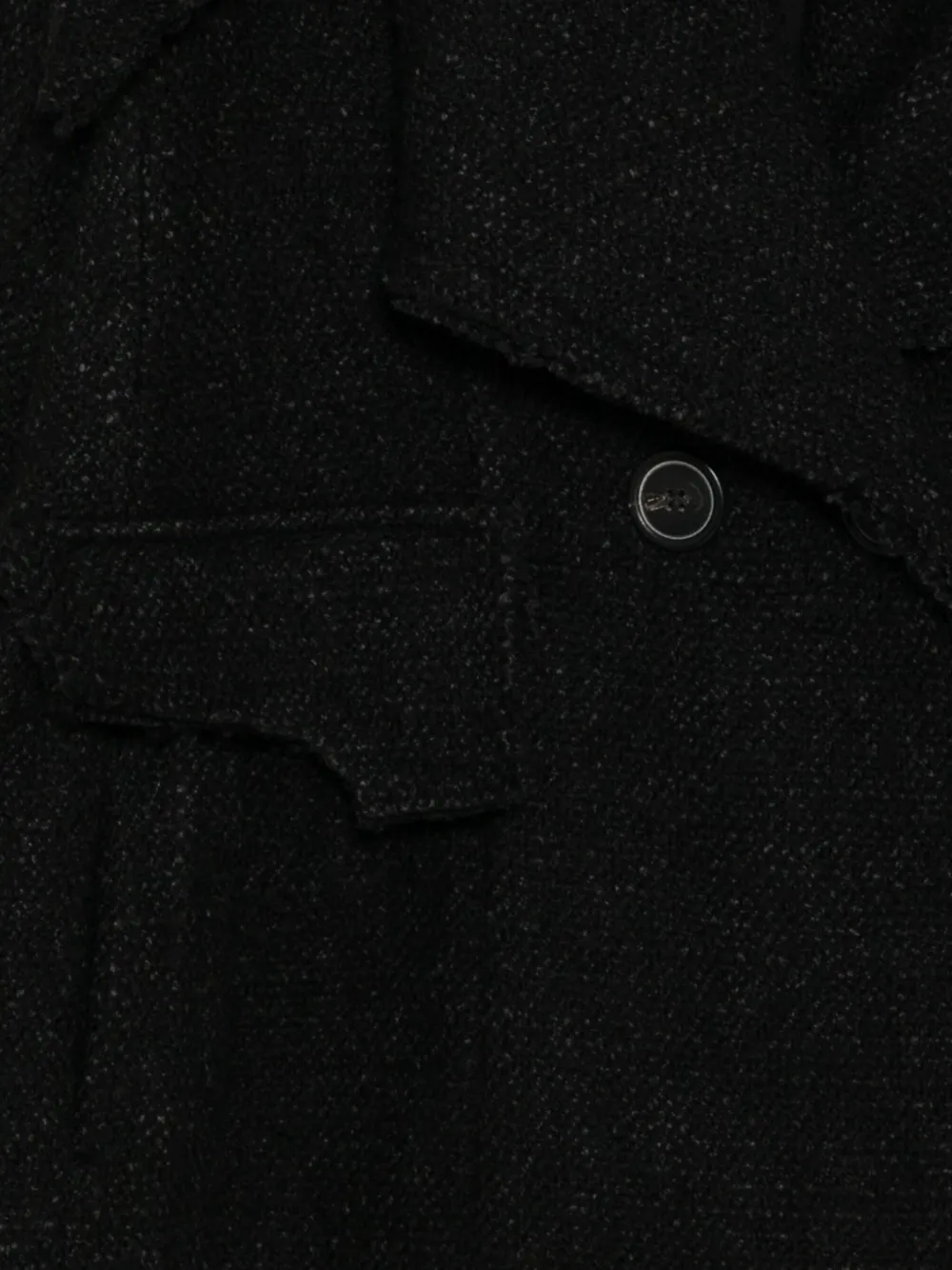 Rundholz Double-breasted Jacket In Black