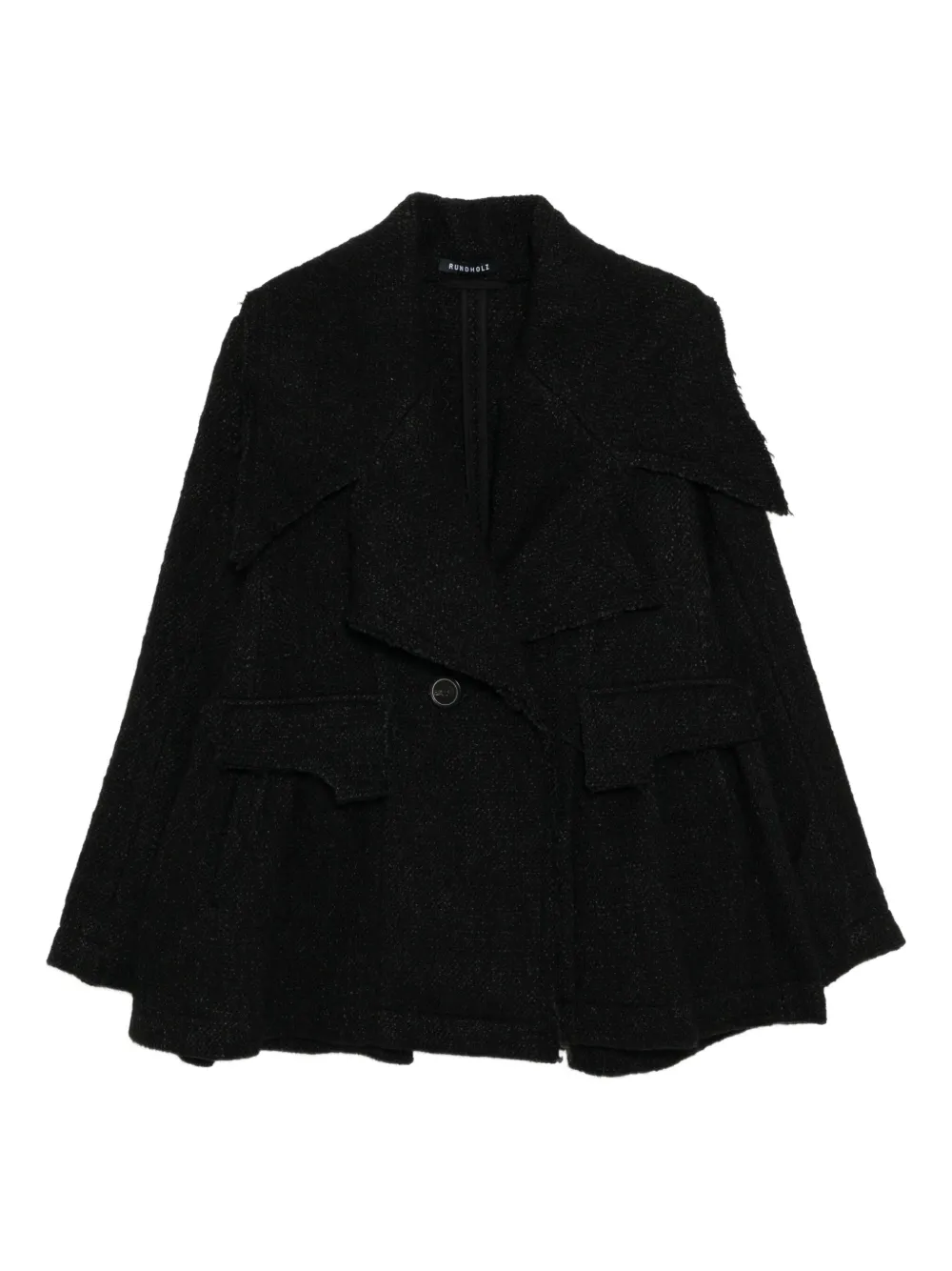 Rundholz double-breasted jacket | Black | Image 1