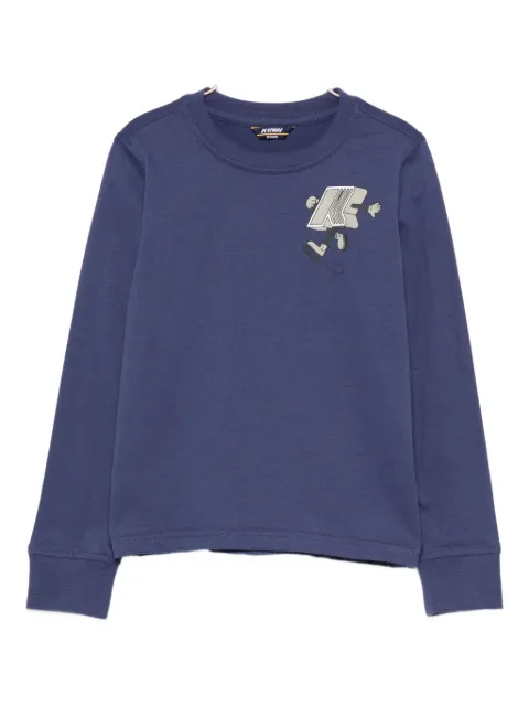 K-Way ice-skate long-sleeve T-shirt
