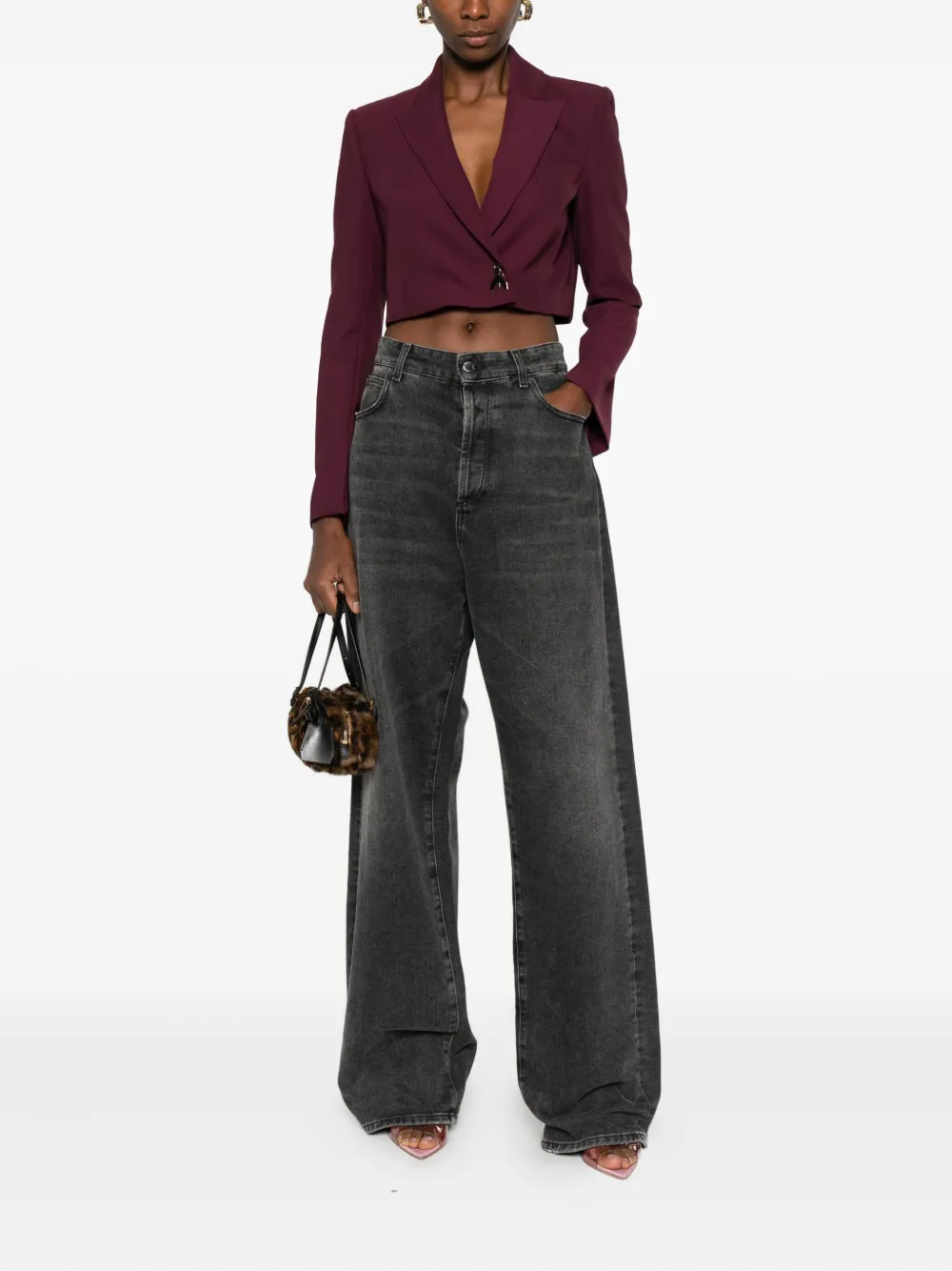 Patrizia Pepe blazer con aplique del logo | Chamarras cortas | Image 2