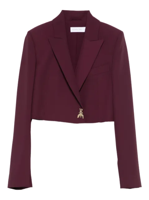 Patrizia Pepe logo-appliqué blazer