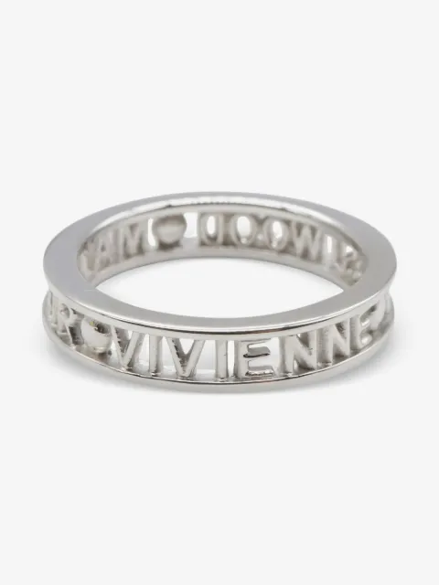 Vivienne Westwood Pre-Owned 字母戒指(2000年代典藏款)