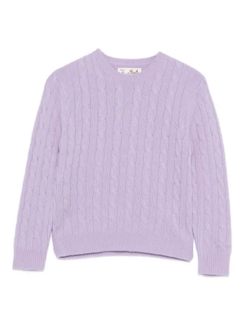 MC2 Saint Barth Kids cable-knit sweater