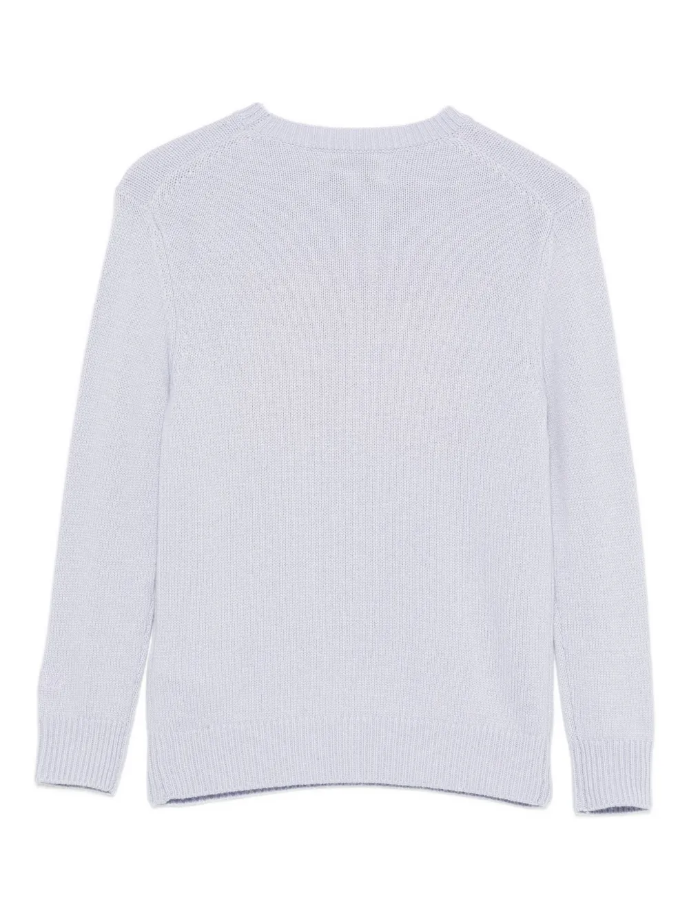 Mc2 Saint Barth Letter-print Sweater In Purple