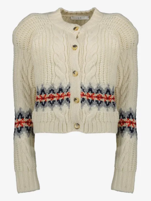 IRO cable-knit buttoned cardigan