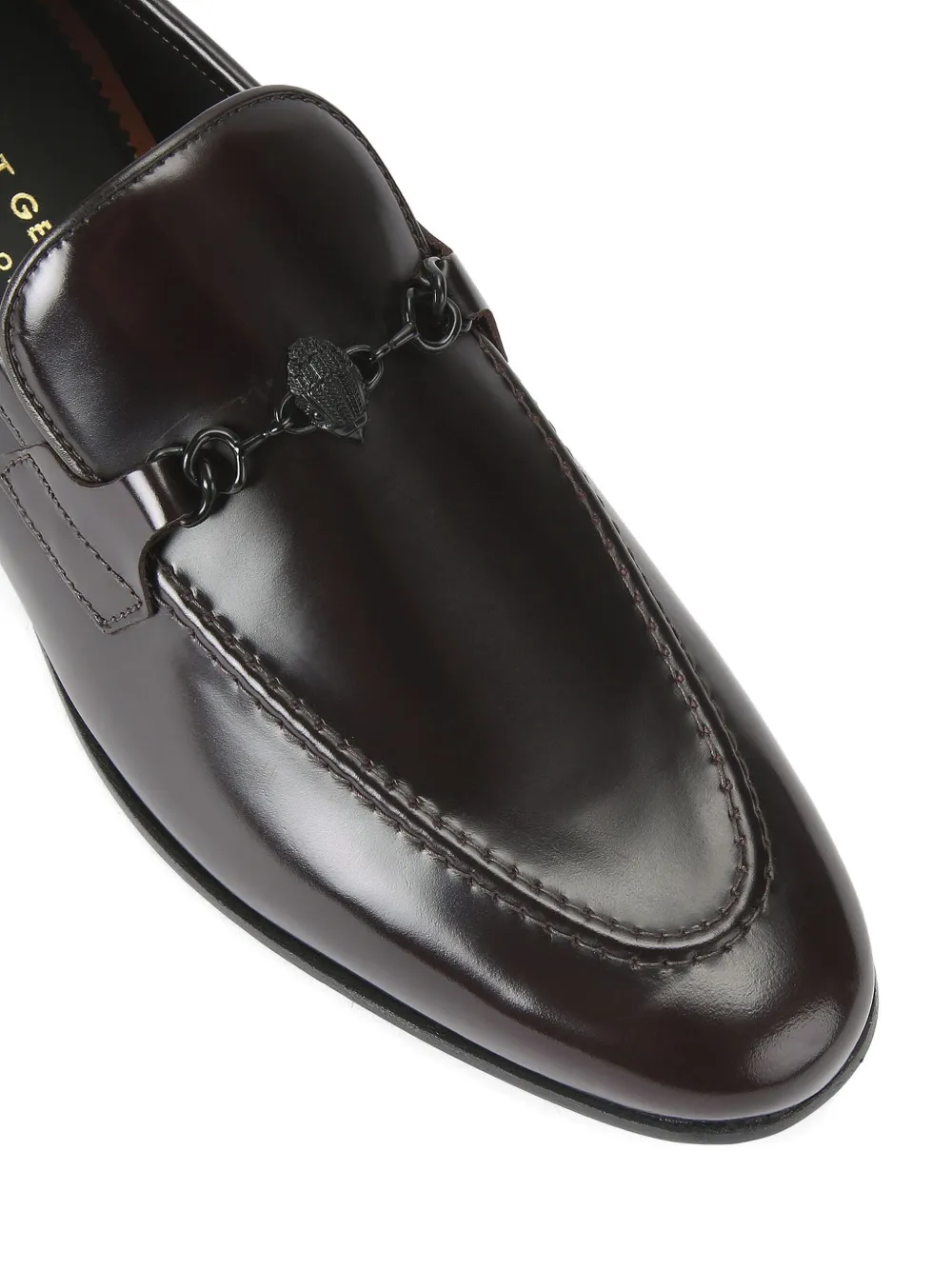 Kurt Geiger London Alton loafers met adelaarshoofd Rood