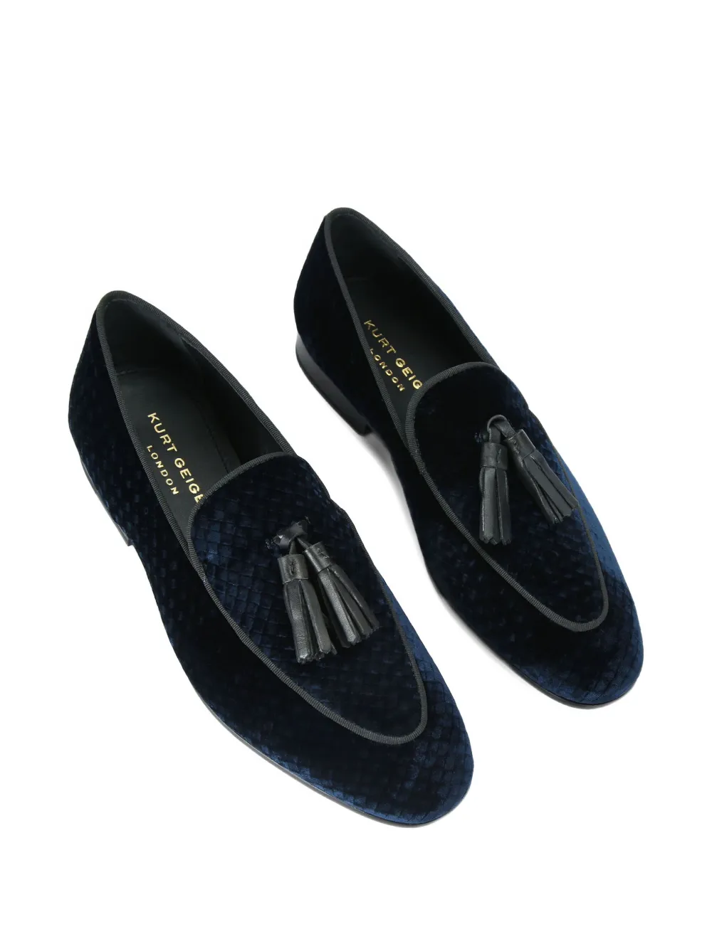 Kurt Geiger London Bedford loafers met kwastje - Blauw