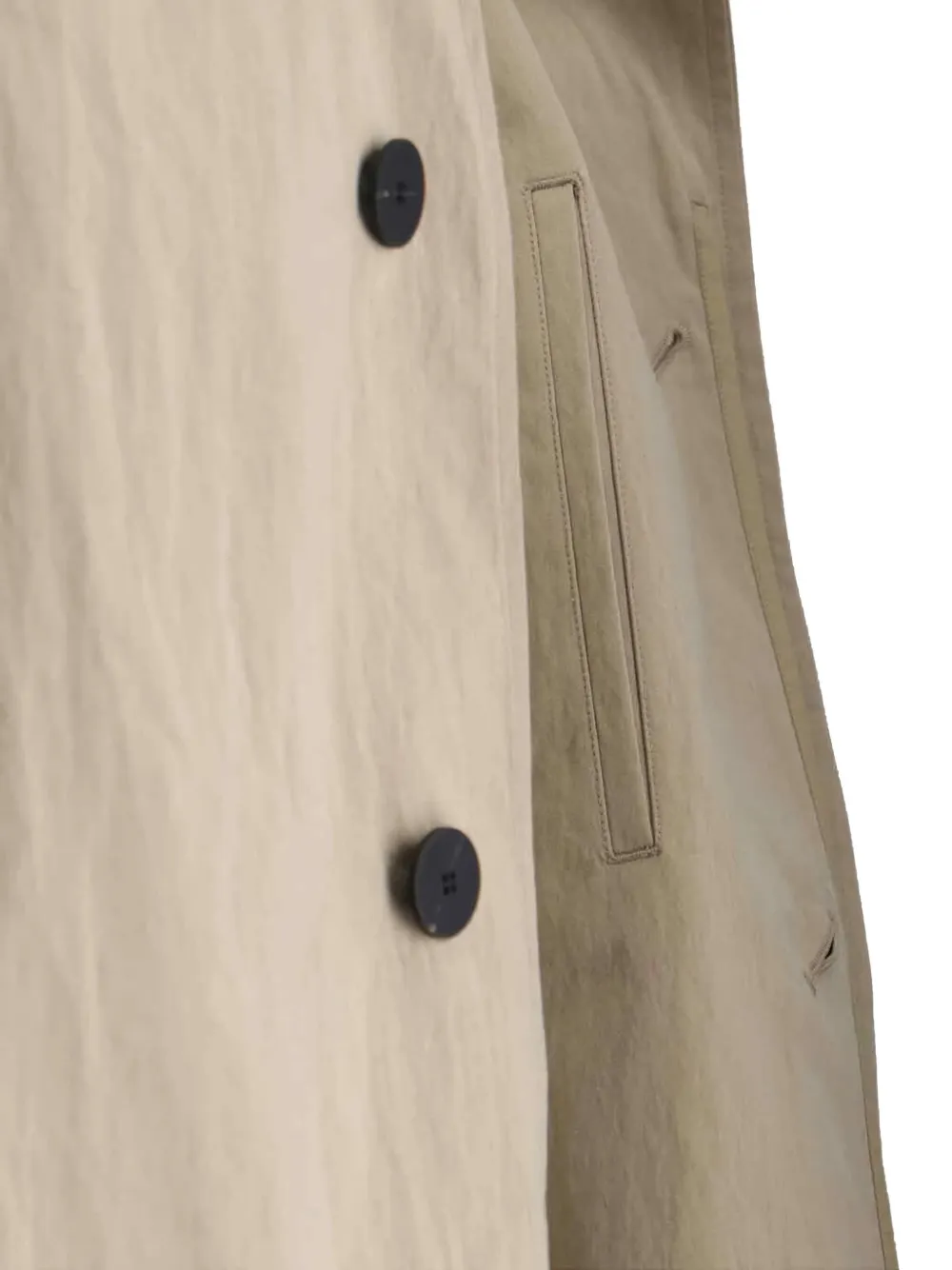 Studio Nicholson Revere jas met knopen Beige