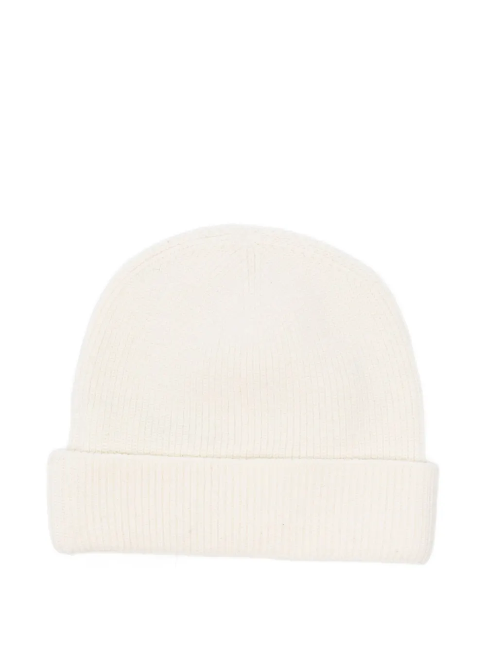 TEDDY & MINOU labelled knit hat - Wit