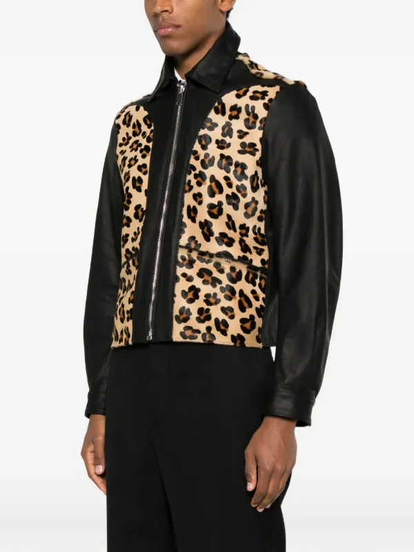 Second/Layer Phreak leopard-print Jacket | Neutrals | FARFETCH ID