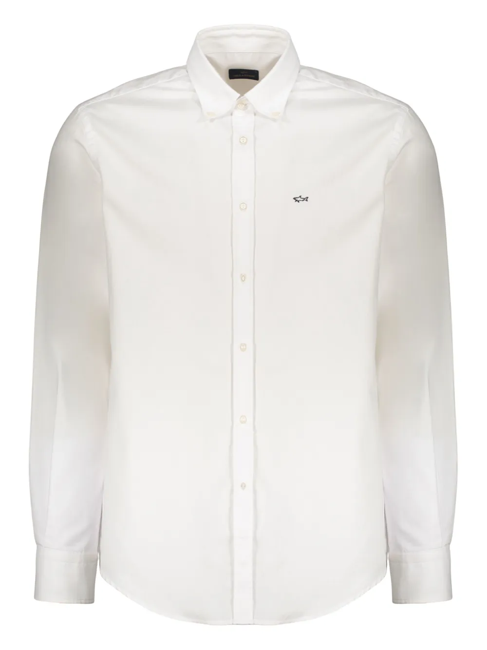 Paul & Shark Button Shirt In White