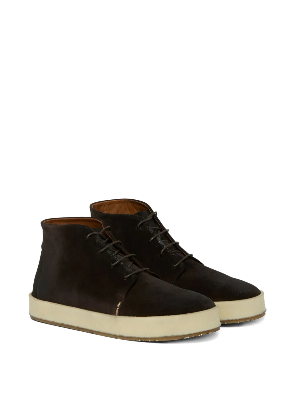 Marsèll Cassablocco Lace-up Boots In Brown