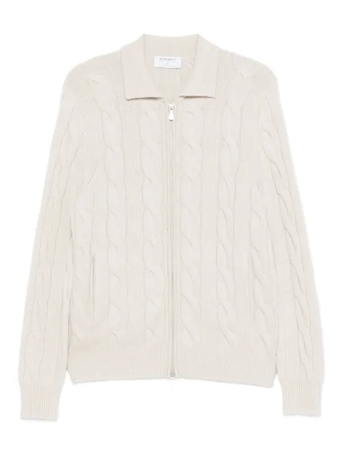 Gran Sasso x Casa Frumoasa ケーブルニット カーディガン