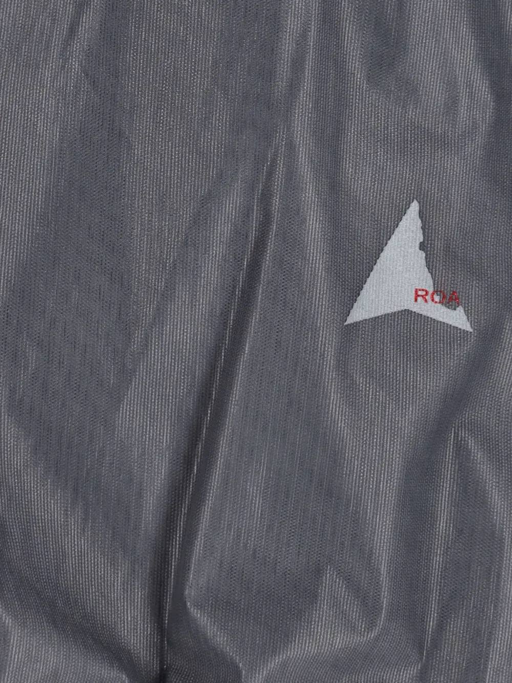 ROA Glasslike jack met capuchon Grijs