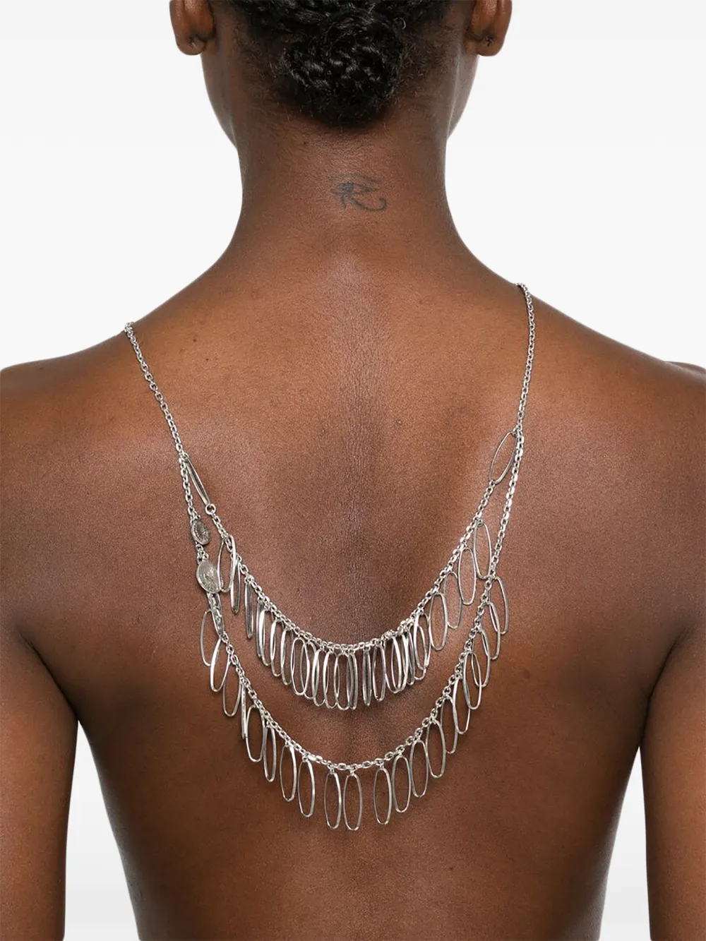 ISABEL MARANT Gelaagde halsketting met hanger - Zilver