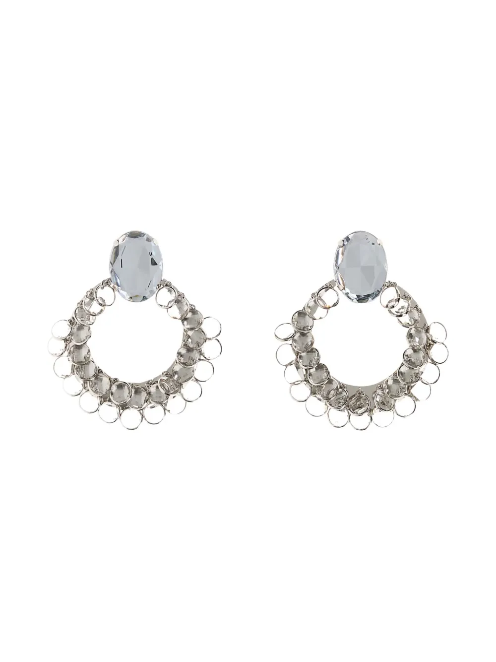 Givenchy Broken Chandelier earrings - Argento