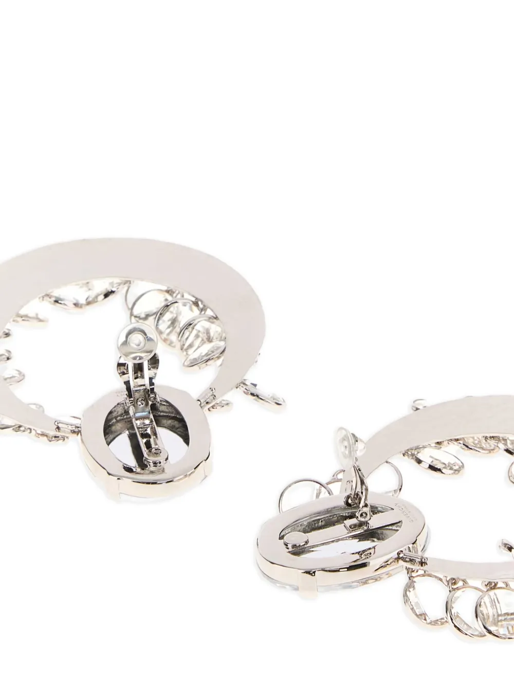  Givenchy Pendientes Broken Chandelier - Plateado 