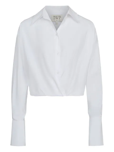 TWP chemise Take en popeline de coton