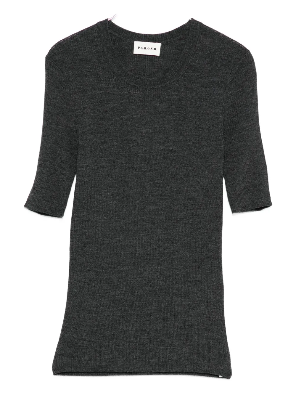 P.a.r.o.s.h Short-sleeve T-shirt In Black