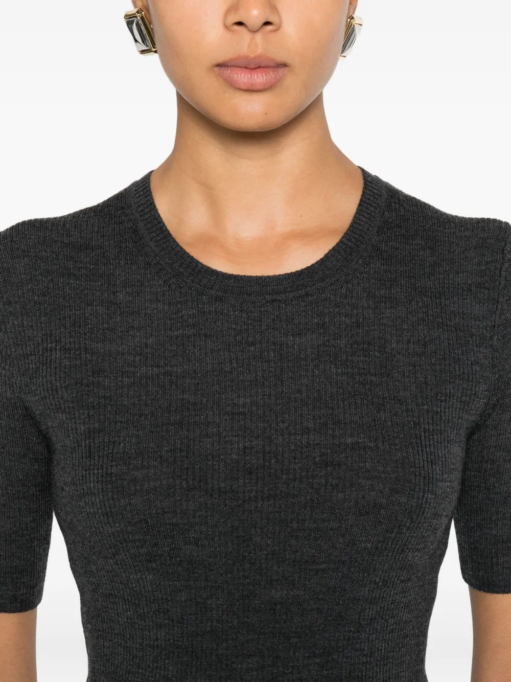 P.A.R.O.S.H. T-shirt met korte mouwen Grijs