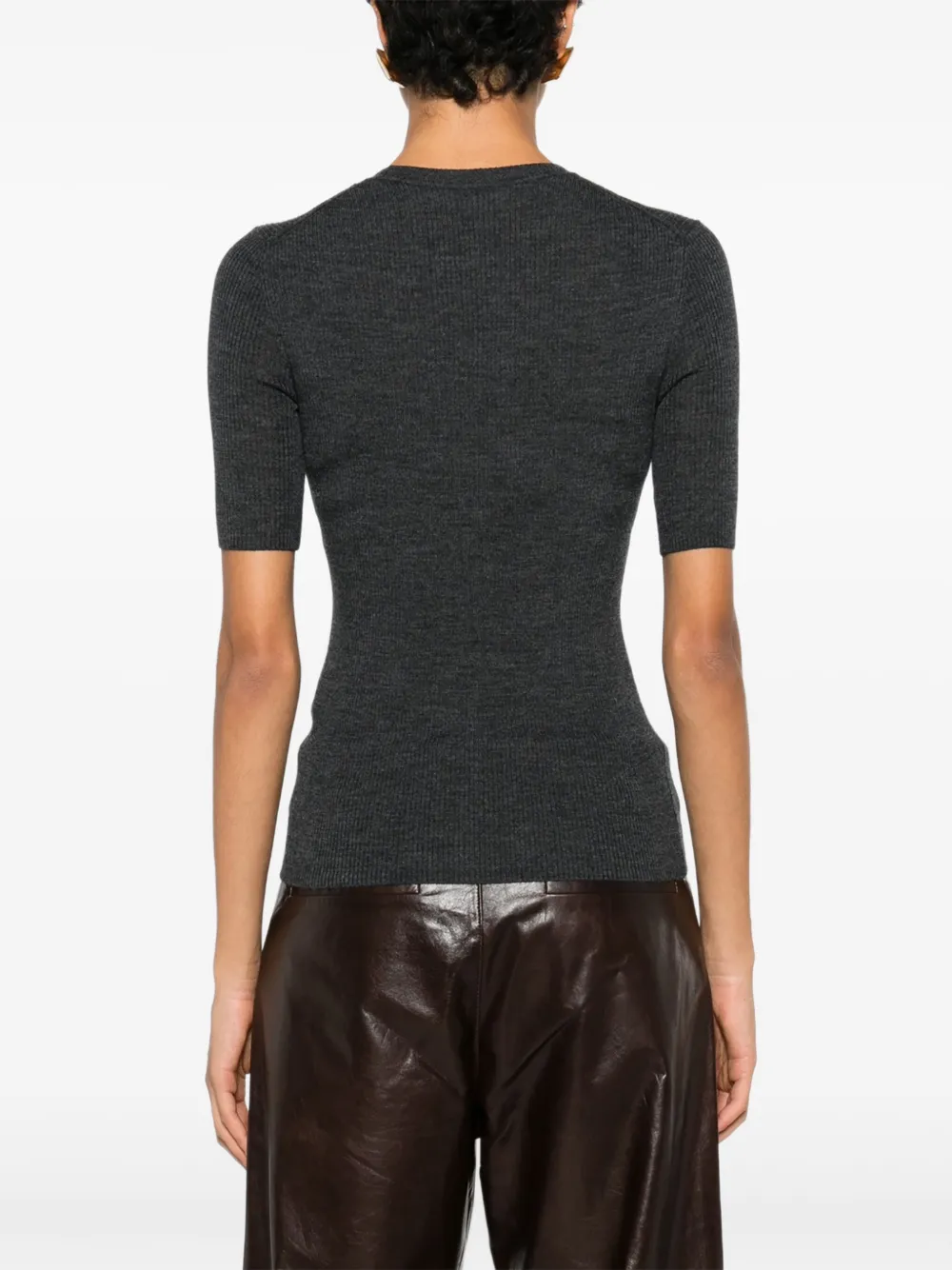 P.A.R.O.S.H. T-shirt met korte mouwen Grijs