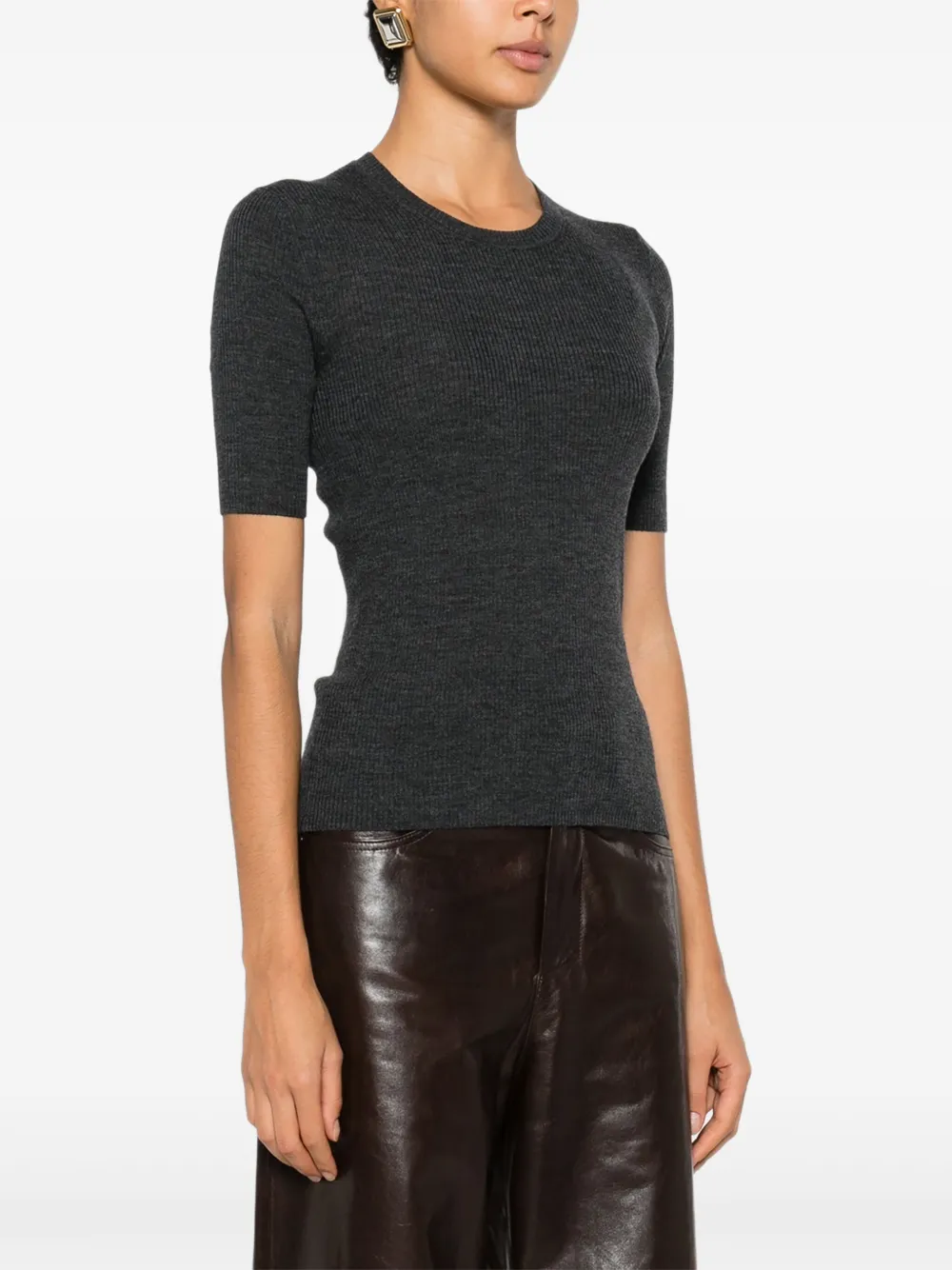 P.A.R.O.S.H. T-shirt met korte mouwen Grijs