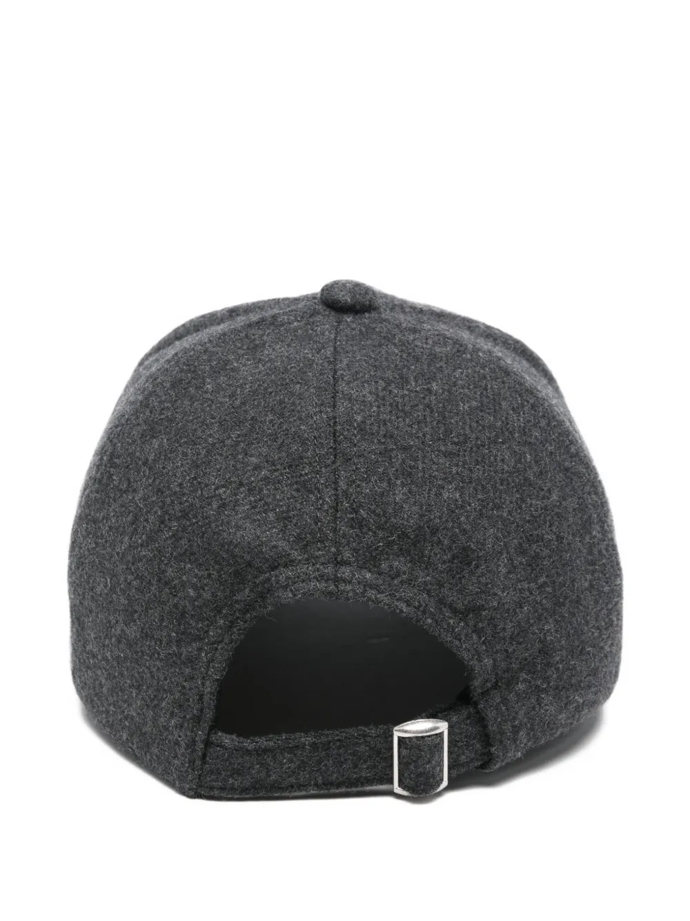 Woolrich mélange-effect baseball cap - Grijs