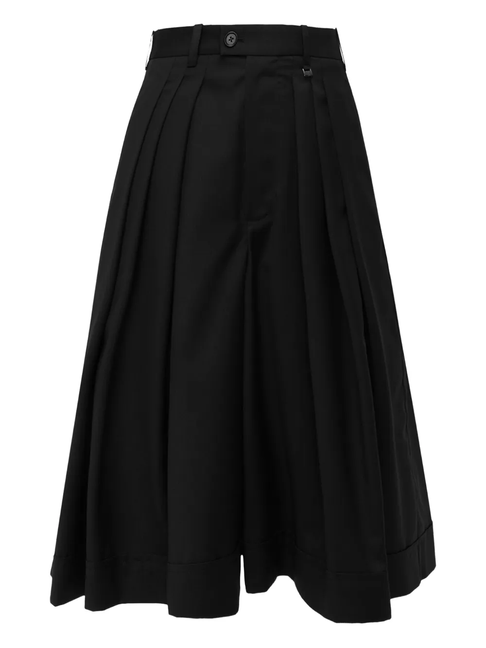Vivienne Westwood Wide-leg Trousers Pleated Design In Black
