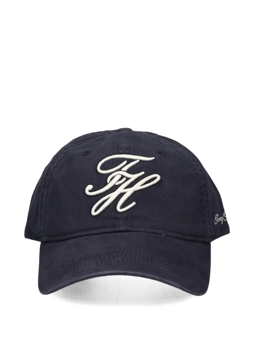 Tommy Hilfiger Embroidered Baseball Cap In Blue