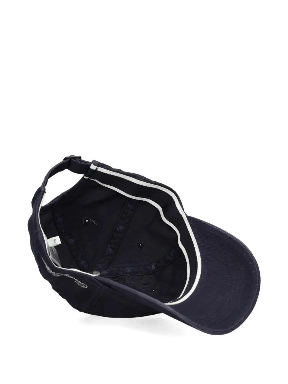 Tommy Hilfiger Embroidered Baseball Cap In Blue