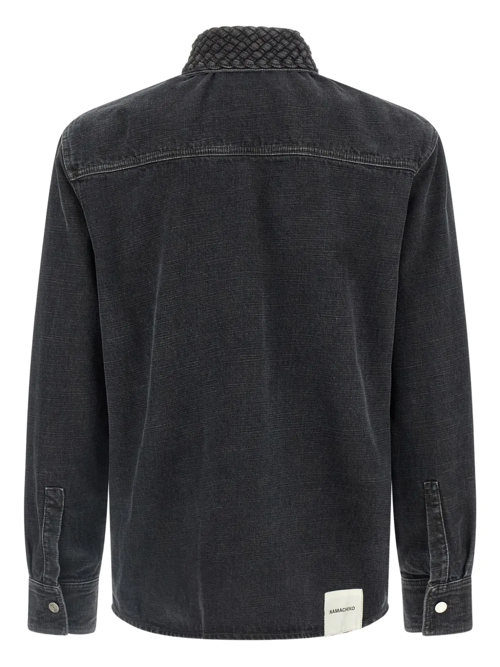 Namacheko Gervis Braided shirt - Zwart