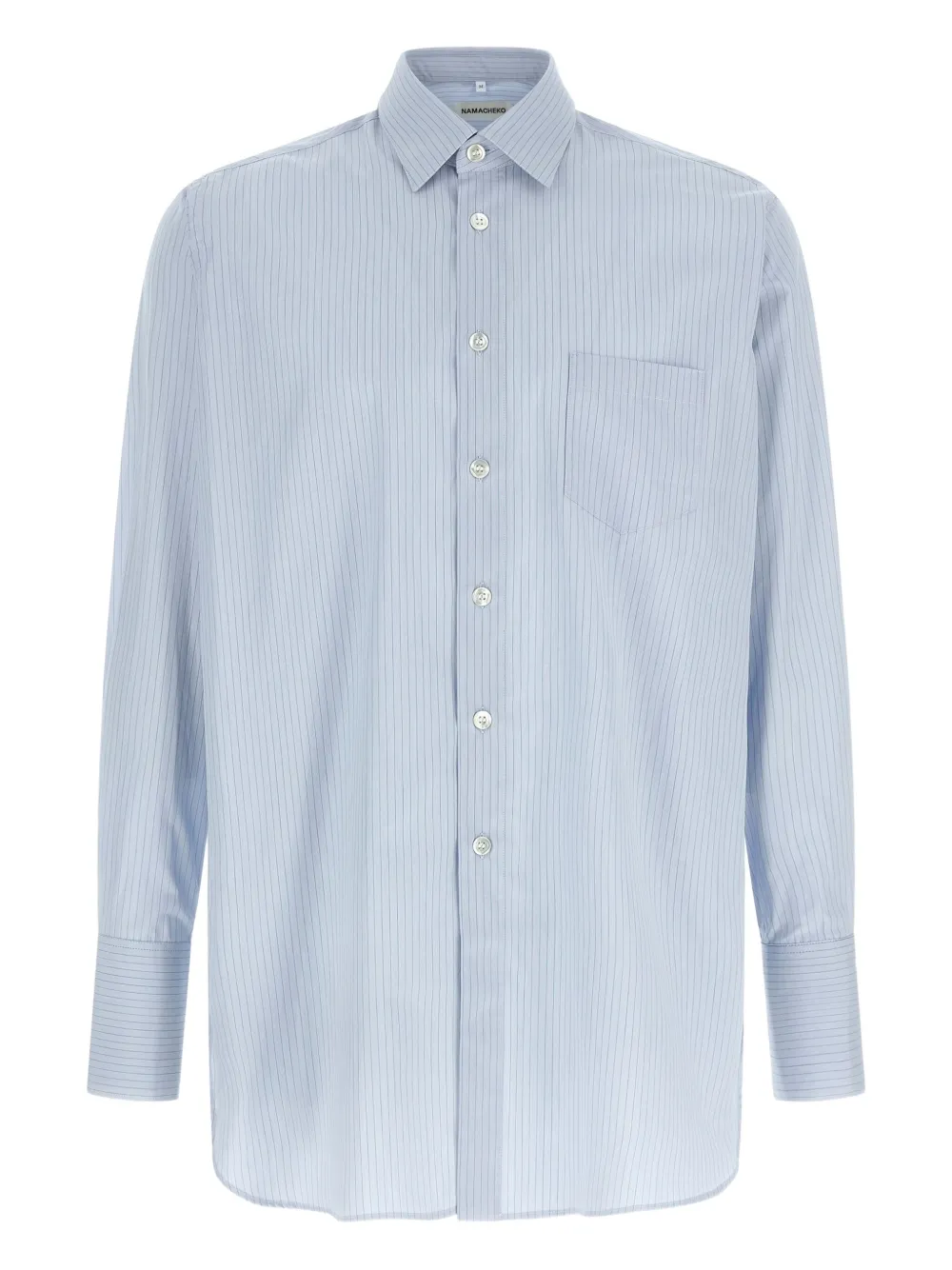 Namacheko camisa con rayas estampadas | azul | Image 1