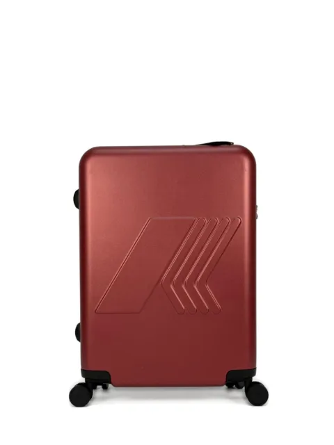 K-Way logo-embossed luggage