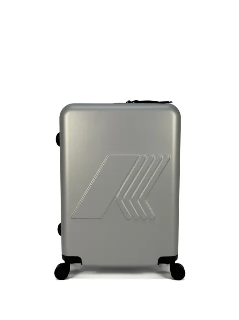 K-Way logo-embossed luggage