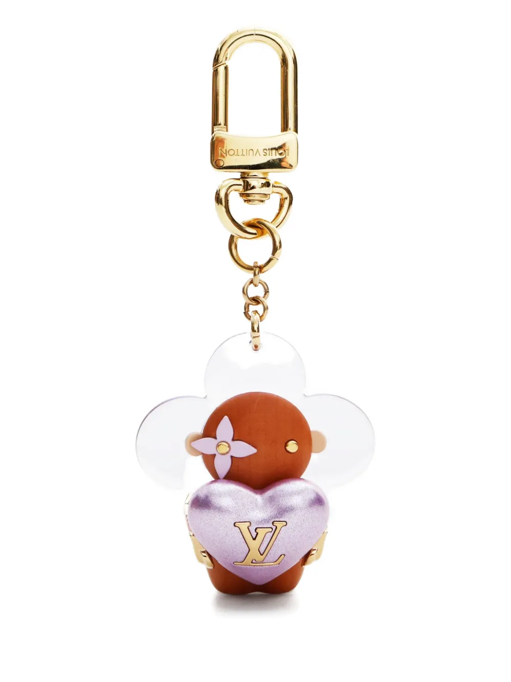Pre-owned Louis Vuitton 2023 Vivienne Charm In Brown