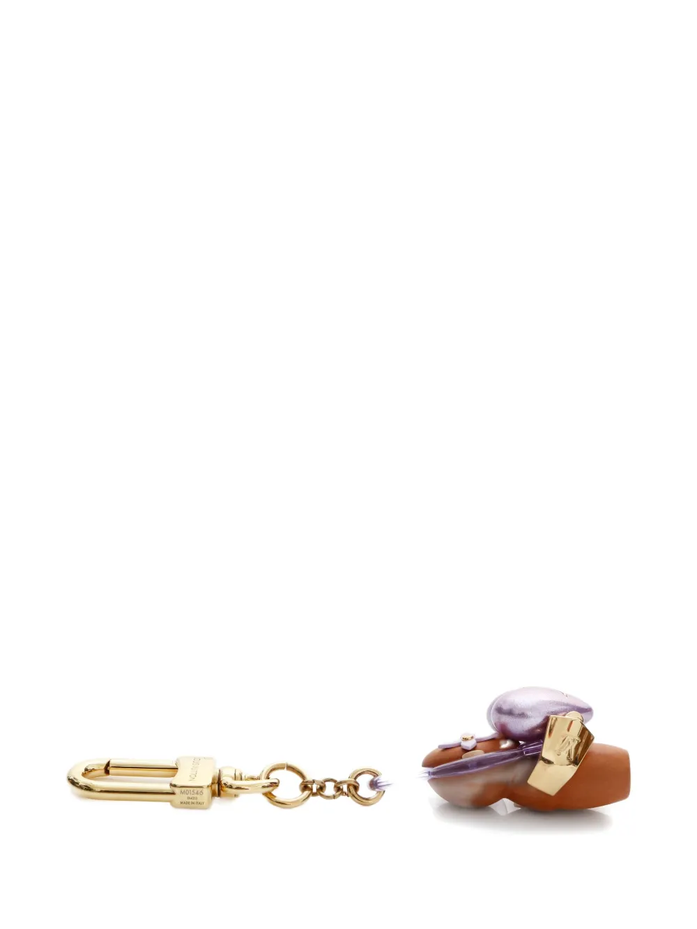Pre-owned Louis Vuitton 2023 Vivienne Charm In Brown
