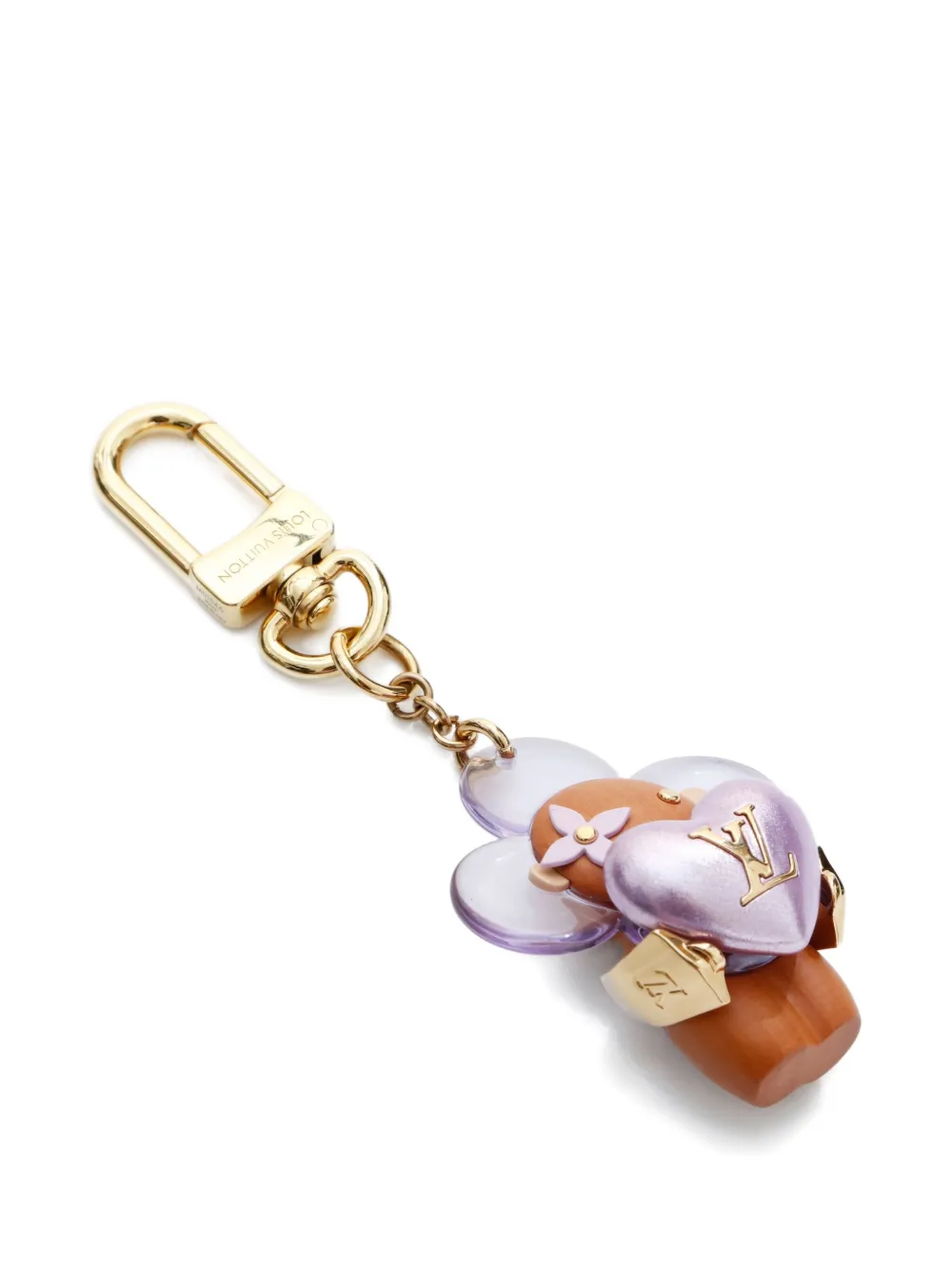 Pre-owned Louis Vuitton 2023 Vivienne Charm In Brown
