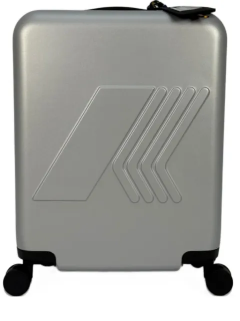 K-Way logo-embossed luggage