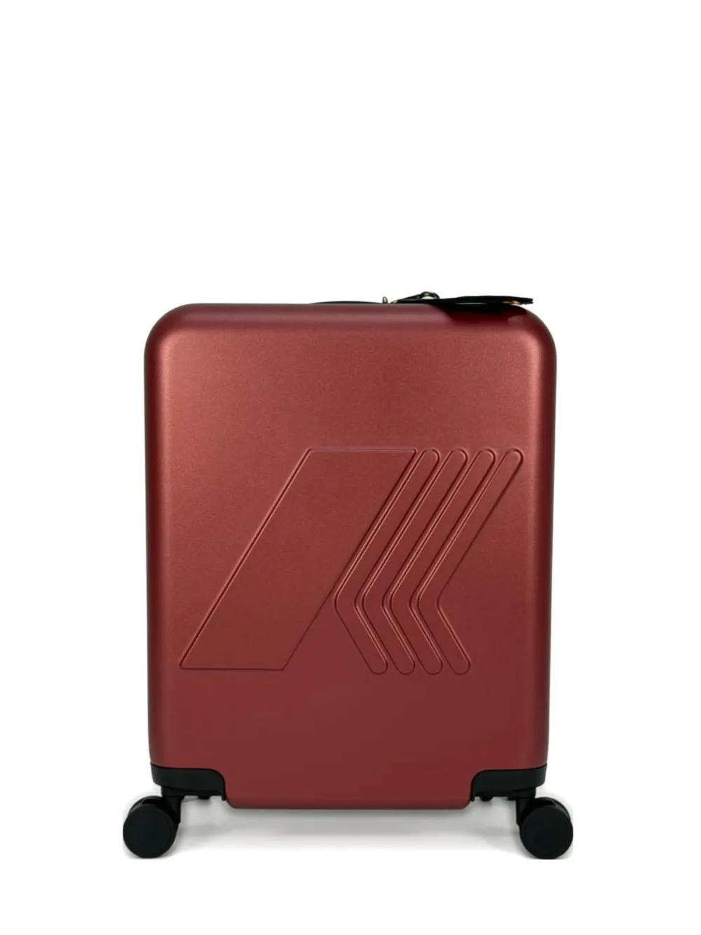 K-Way maleta con ruedas y logo en relieve | rojo | Image 1