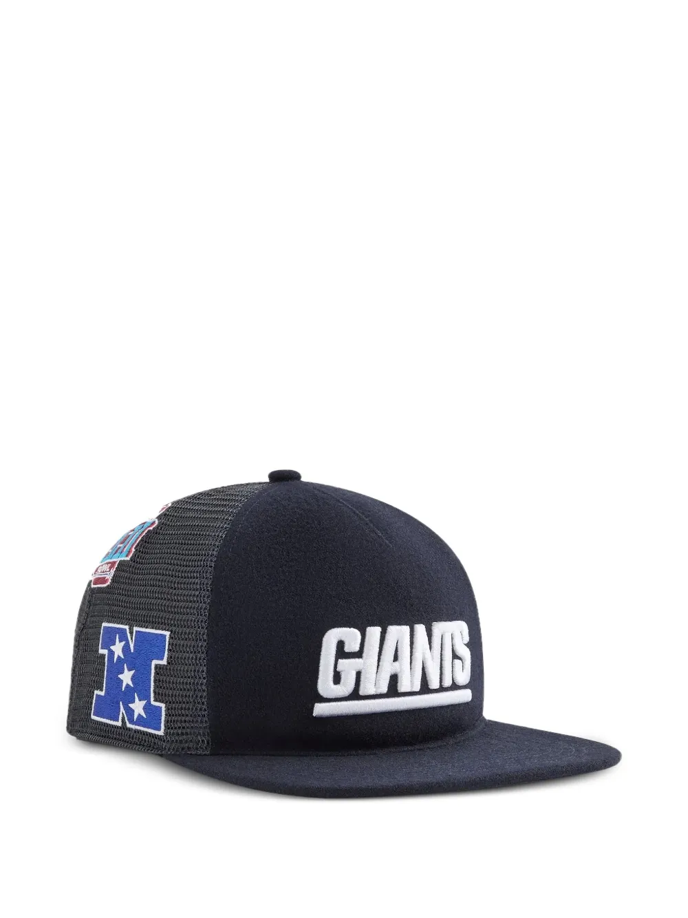 Kith Embroidered Baseball Cap In Black