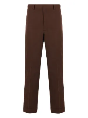 Stockholm Surfboard Club Sune straight-leg Trousers | Brown | FARFETCH