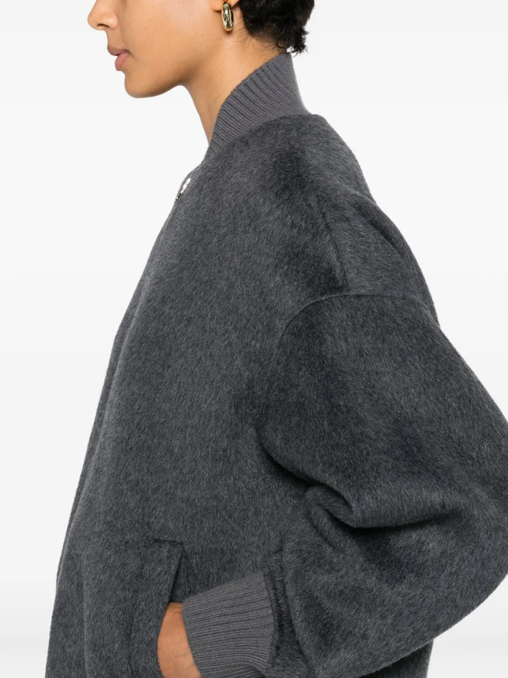 Isabelle Blanche Jack met ritssluiting Grijs