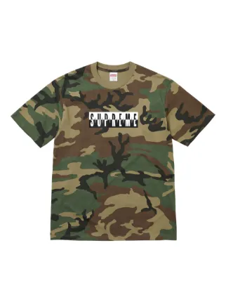 Supreme Split 迷彩T恤| 绿色| FARFETCH CN