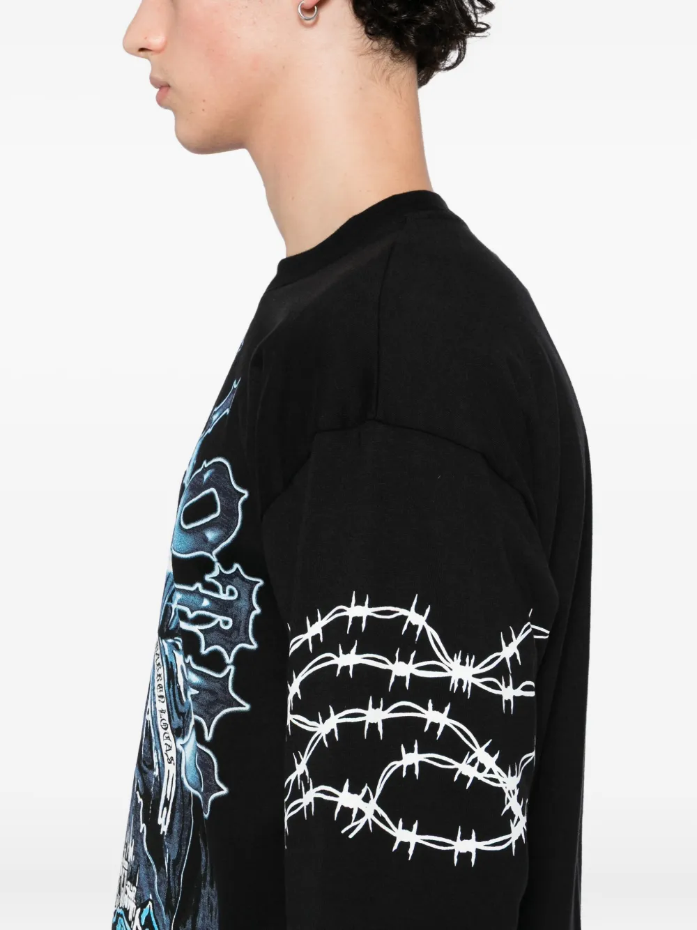 Warren Lotas graphic-print T-shirt | Black | FARFETCH
