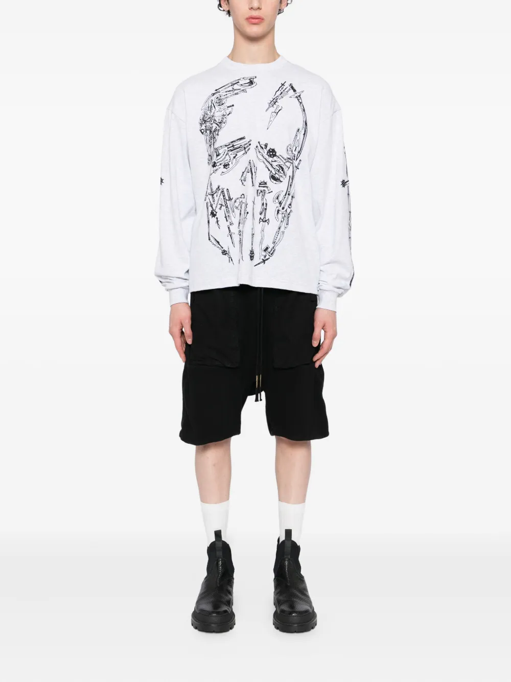 Warren Lotas playera con estampado gráfico | Playeras | Image 2