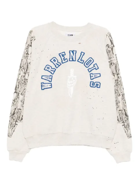 Warren Lotas logo-embroidered sweatshirt