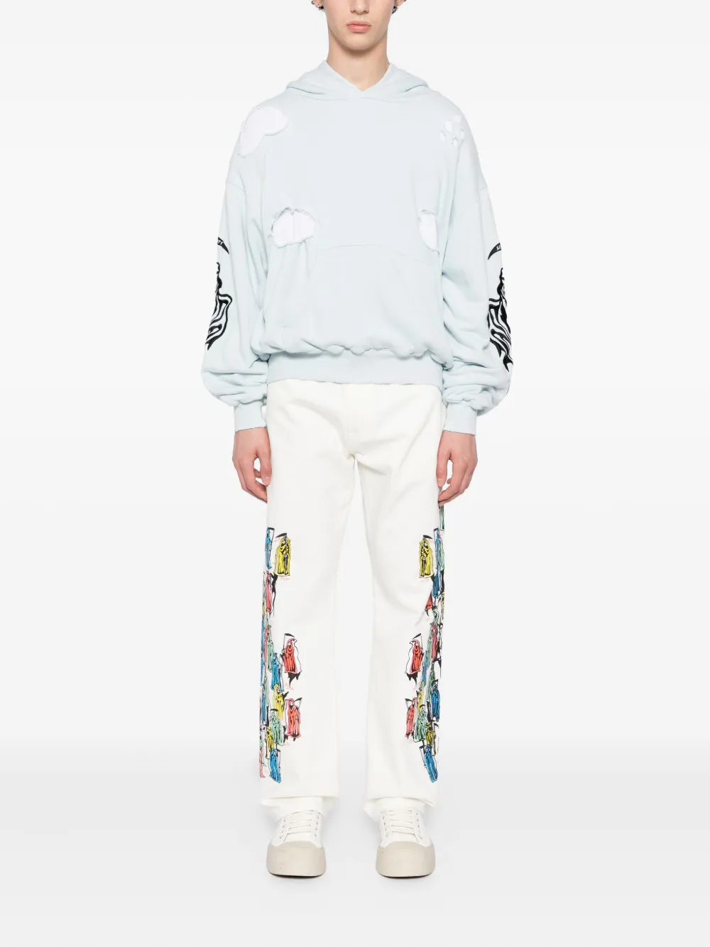 Warren Lotas hoodie con bordado gráfico | Hoodies | Image 2