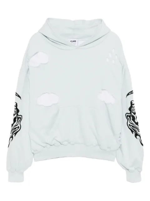 Warren Lotas graphic-embroidered hoodie