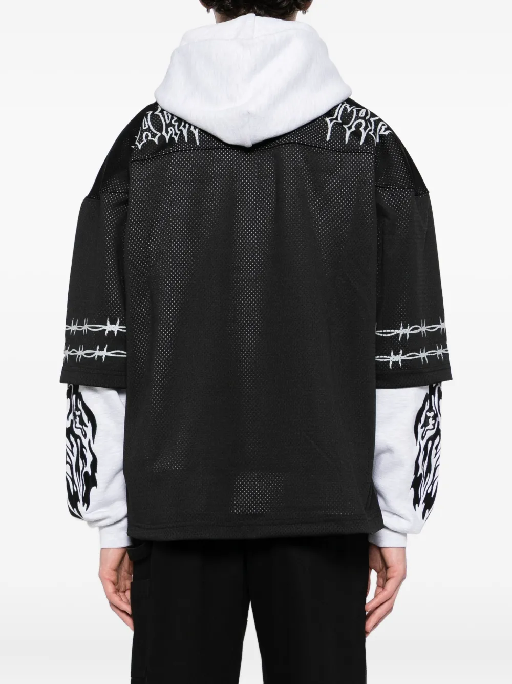 Warren Lotas Graphic-print Hoodie In Black
