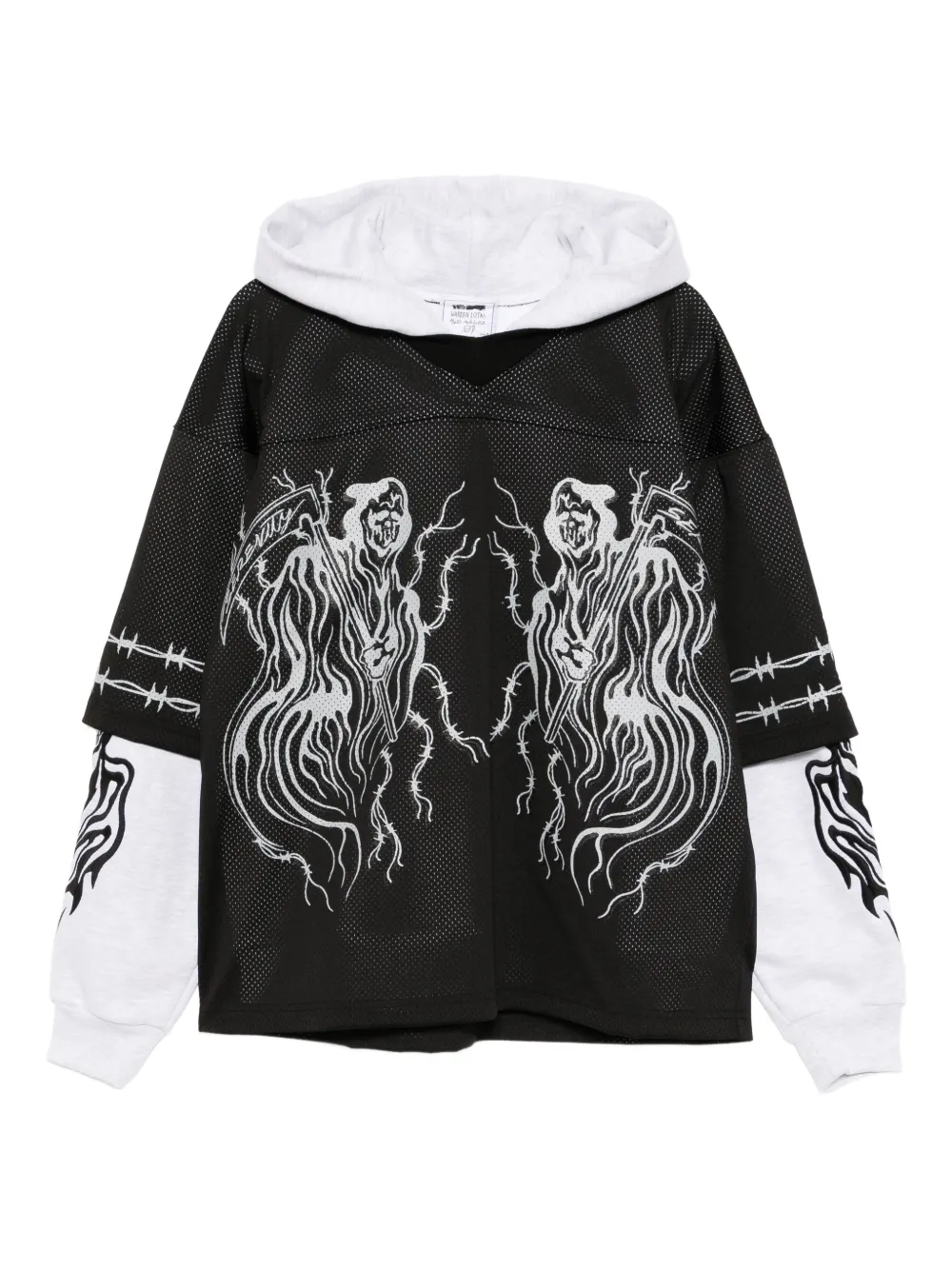 Warren Lotas hoodie con estampado gráfico | negro | Image 1